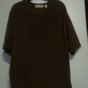 Gold pullover blouse